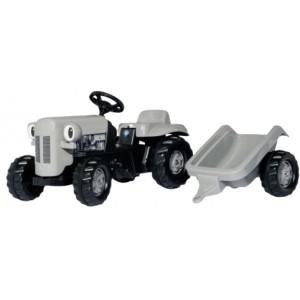 Толокар Rolly Toys Трактор з причіпом rollyKid-X Little Grey Fergie Сірий (014941)