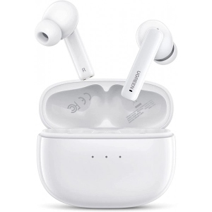 Навушники вкладиші бездротові TWS UGREEN WS106 HiTune T3 Active Noise-Cancelling Earbuds White (90206)
