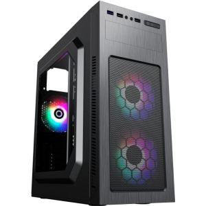 Корпус Gamemax ATX без блоку живлення Midi Tower MT525-2U3TYC-3FAN