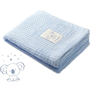 Плед дитячий демісезон BabyOno Коала, блакитний 75 см x100 см (479/02)