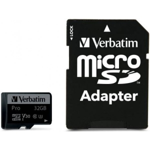 Карта пам'яті Verbatim PRO SDHC 32GB UH-3 (47041)
