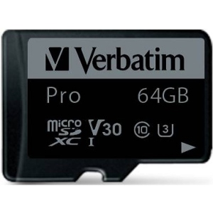 Карта пам'яті Verbatim PRO SDHC 64GB UH-3 (47042)
