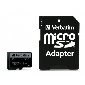 Карта пам'яті Verbatim PRO SDHC 128 ГБ UH-3 (47044)