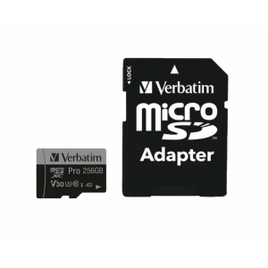 Карта пам'яті Verbatim PRO SDHC 256 ГБ UH-3 (47045)