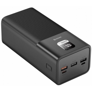 Батарея мобільна Swissten Power Bank For Laptop 40000 mAh 100W PD Black (8595217481275) купити в Україні