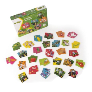 Настільна гра розважальна (3-4 роки) John Deere Kids Меморі Ферма 54 картки (47283)