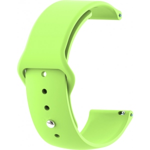 Ремінець для смарт-годинника BeCover for Xiaomi Amazfit Bip/Bip Lite/Bip S Lite/GTR 42mm/GTS/TicWatch S2/TicWatch E Lime (706203)