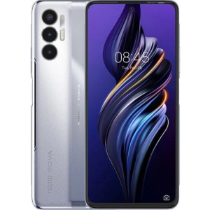 Смартфон Tecno POVA-3 6/128Gb NFC 2SIM Tech Silver (LF7n)