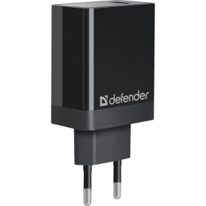 Мережевий зарядний пристрій Defender UPA-101 Black 1 USB QC 3.0 18W (83573) купити в Україні