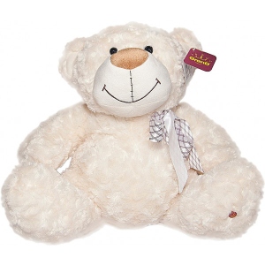 М'яка іграшка тварина Grand ВЕДМЕДЬ (білий, з бантом, 48 cm) (4802GMB)