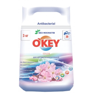 Пральний порошок O'key Цветочный букет color автомат, 3 кг