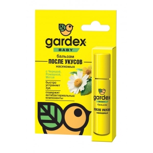 Бальзам заспокійливий після укусів комах для дітей Gardex роликовий