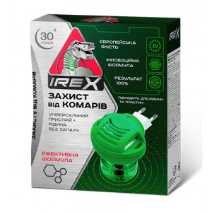 Фумігатор IREX прилад та рідина 30 ночей