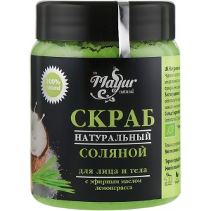 замовити Скраб для тіла Mayur 
сольовий Лемонграс 250 мл (4820189560708)
