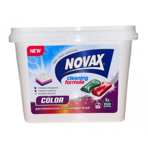 Капсули для прання Novax COLOR 17 шт офіційний сайт