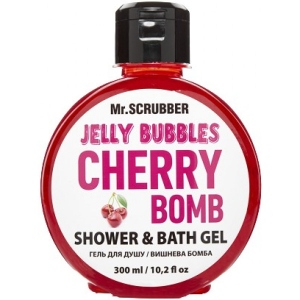 Гель для душа Mr.Scrubber Jelly Bubbles Cherry Bomb 300мл