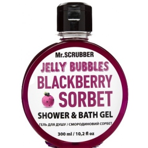Гель для душа Mr.Scrubber Jelly Bubbles Blackberry Sorbet 300мл