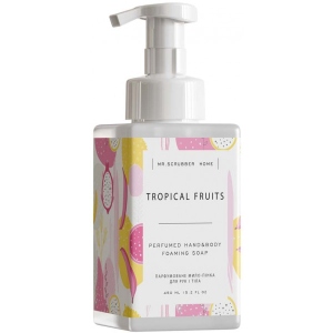 Рідке мило для рук Mr.Scrubber Парфумована пінка Tropical fruits 450мл