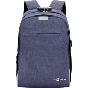 Рюкзак для ноутбуку AIRON Lock 18 л Blue (4822356710650) в Україні