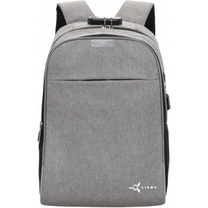 Рюкзак для ноутбуку AIRON Lock 18 л Grey (4822356710651)