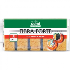 Набір губок поролонових для миття посуду DOMI 5 шт