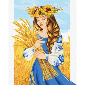 Картина за номерами Ideyka "Моя рідна земля" 40х50см (KHO4986)