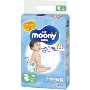 Одноразові підгузки Moony Розмір M (6-11 кг.), 56 шт. (4903111141937)