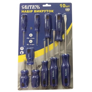 Набір викруток Свiтязь 10 шт. (49063)