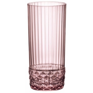 Набір склянок Bormioli Rocco America'20s Cooler Lilac Rose 6x490 мл (122155BB9121990)