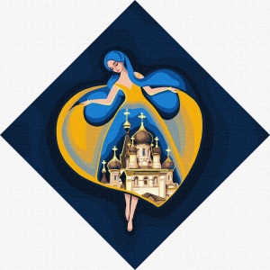 Картина за номерами Идейка "Берегиня Миколаєва" 30х30см (KHO4932)