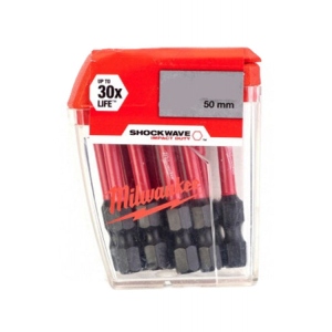 Біта для викрутки Milwaukee Shockwave TX30 50 мм 10 шт. (4932471574)