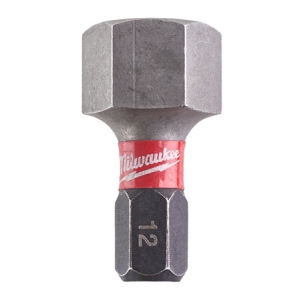 Біта для викрутки Milwaukee Shockwave Hex12 25 мм 2 шт. (4932430900)