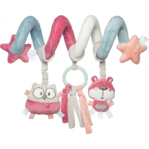 Дуга-спіраль Canpol babies Pastel Friends Pink (68/064_pin)