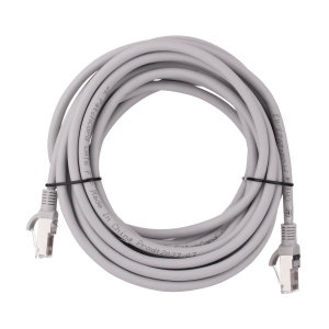 Кабель патч-корд 2E САТ 6 FTP 5m Gray (2E-PC6CU-FTP5LSZH-GRY)