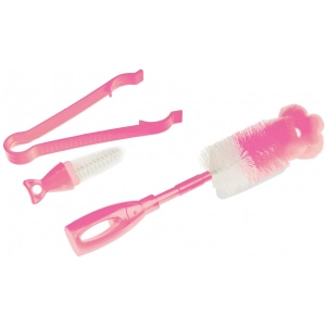Йоржик для дитячих пляшечок Nuvita Рожевий (NV1485Pink)