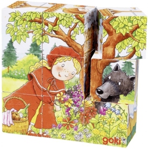 Кубики дерев'яні goki Час казок (57542G)