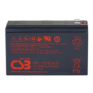 Акумулятор для ДБЖ CSB 12V 5Ah (UPS122406) фірмовий сайт