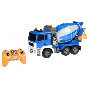 Радіокерована спецтехніка Same Toy Бетономішалка, синя (E518-003)