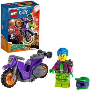 Конструктор LEGO City Каскадерський мотоцикл для ставання дибки (60296)