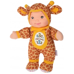 Інтерактивна лялька Baby's First Sing and Learn Співай та Навчайся (жовта Жирафа) (21180-4)