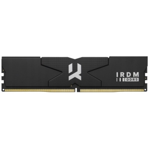 Память DDR Goodram DDR5 64Gb 6000Hz IRDM Black 2x32 (IR-6000D564L30/64GDC)