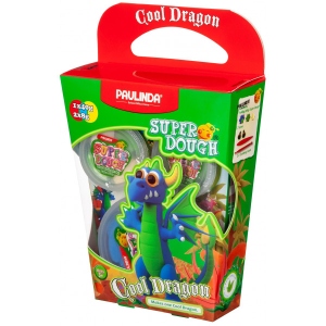 Маса для ліплення Paulinda Super Dough Cool Dragon Дракон Синій (PL-081378-16)