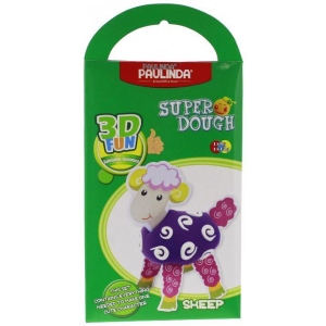 Маса для ліплення Paulinda Super Dough 3D FUN Овечка (PL-081288)