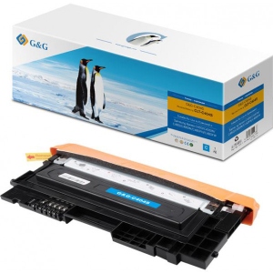 Картридж для лазерних принтерів/БФП G&G для Samsung C430/C430W,C480/C480W/ C480FN Cyan (G&G-C404S)