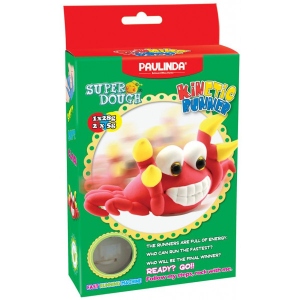 Маса для ліплення Paulinda Super Dough Running Race Краб з заводним механізмом (PL-081183-2)
