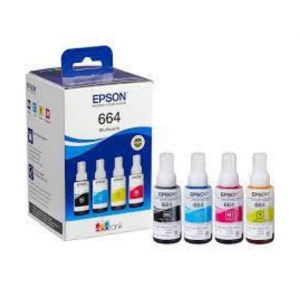 Чорнило Epson 664 EcoTank 4-colour Multipack (C13T66464A)