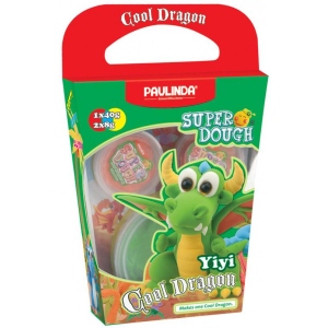 Маса для ліплення Paulinda Super Dough Cool Dragon Дракон Зелений (PL-081378-13)