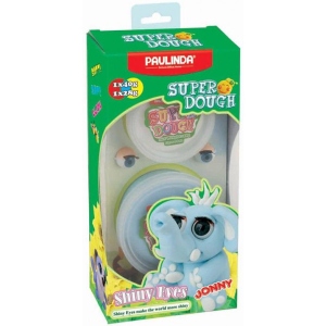 Маса для ліплення Paulinda Super Dough Shiny Eyes Jonny Слон з глянцевими очима (PL-081377-4)