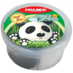Маса для ліплення Paulinda Super Dough Панда 40 г (PL-081394-7)
