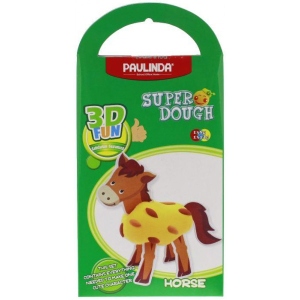Маса для ліплення Paulinda Super Dough 3D FUN Кінь (PL-081289)